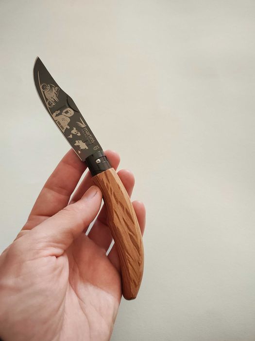 Navalha ellegance temática motard full titânio Martins