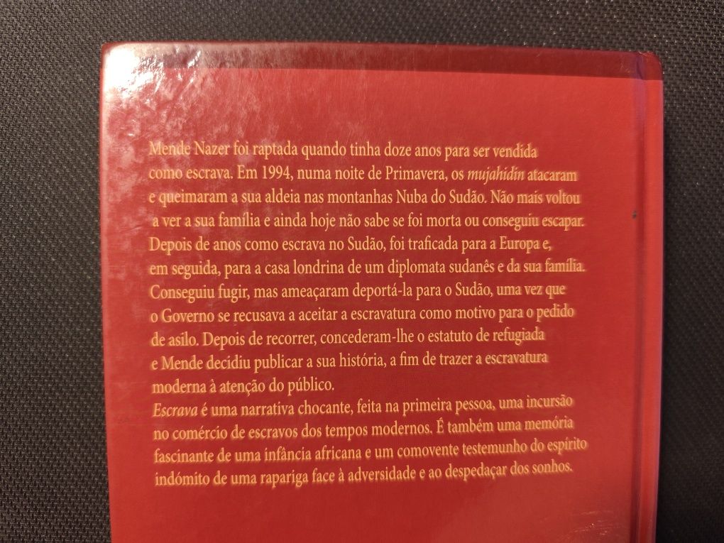 Vendo Livro Escrava