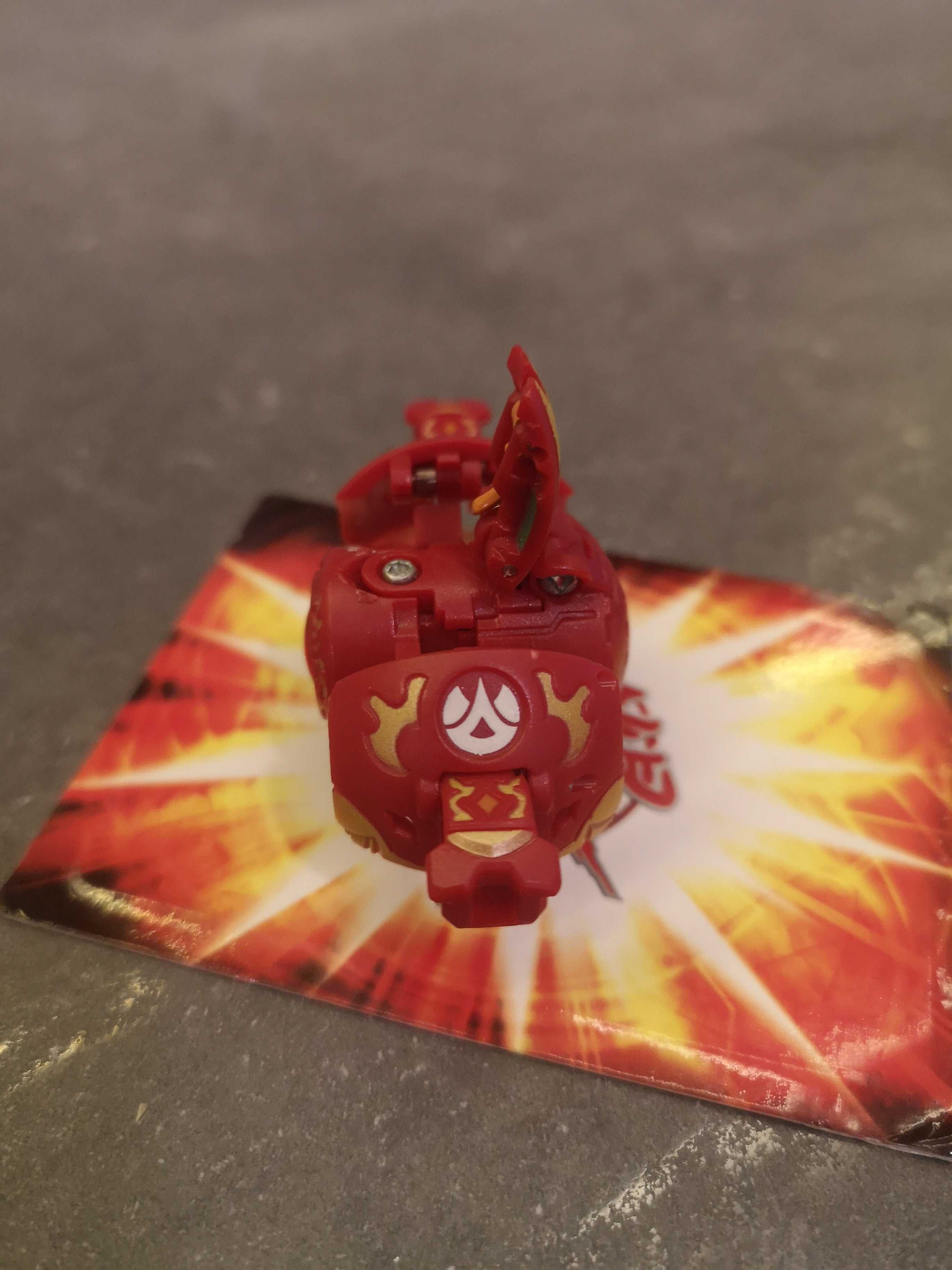 Bakugan Pyrus Lumitroid świeci wydaje dźwięki  unikat! bardzo rzadki