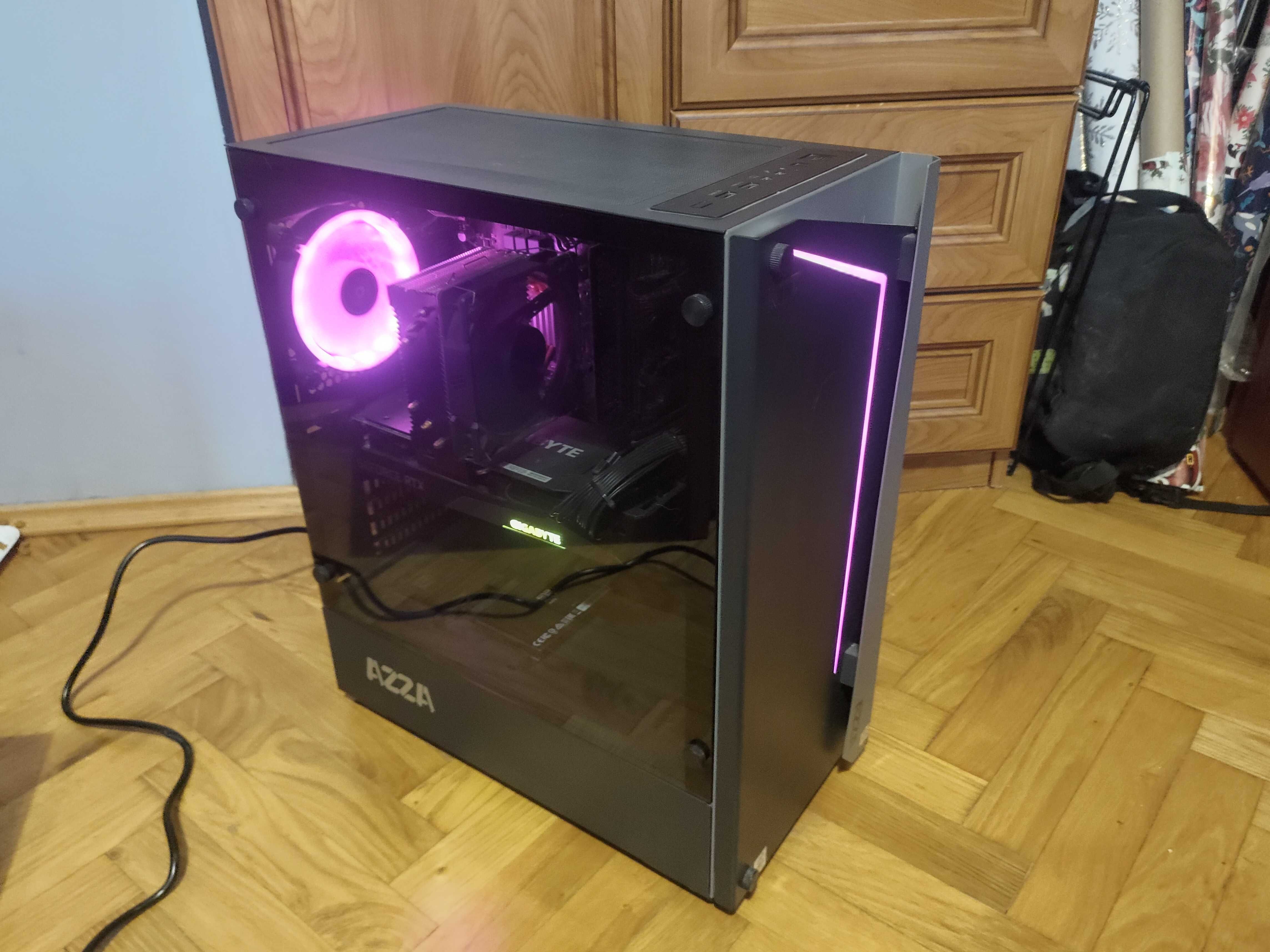 Komputer gamingowy NTT ZKG-B460W i7-10700K 16GBRAM SSD512GB RTX3070