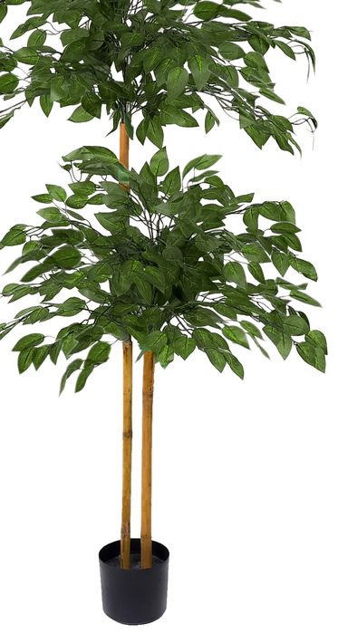 Fikus Sztuczny w Doniczce Drzewko Sztuczne Beniamin 120 cm