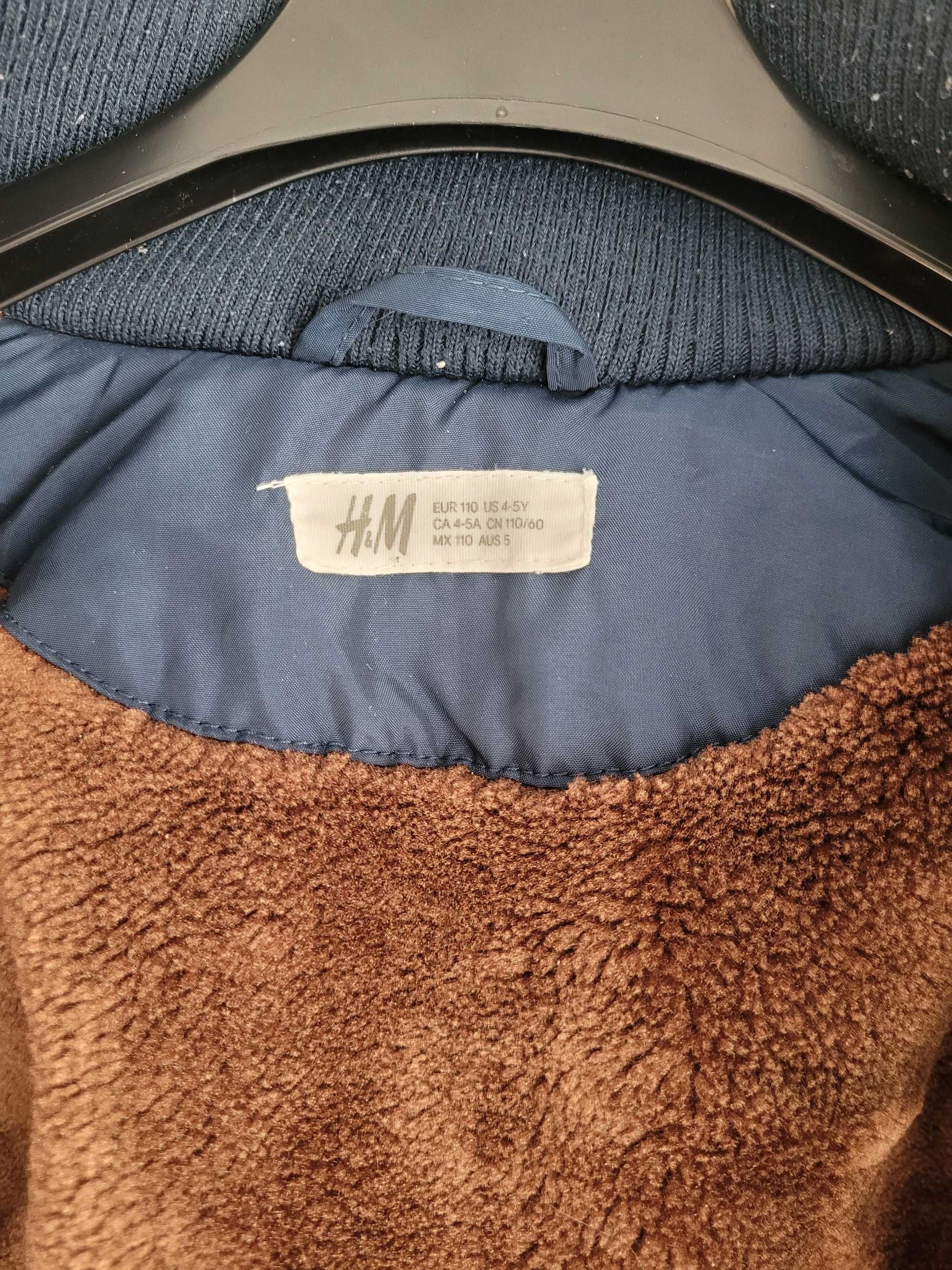 Kurtka zimowa chłopięca H&M roz.110