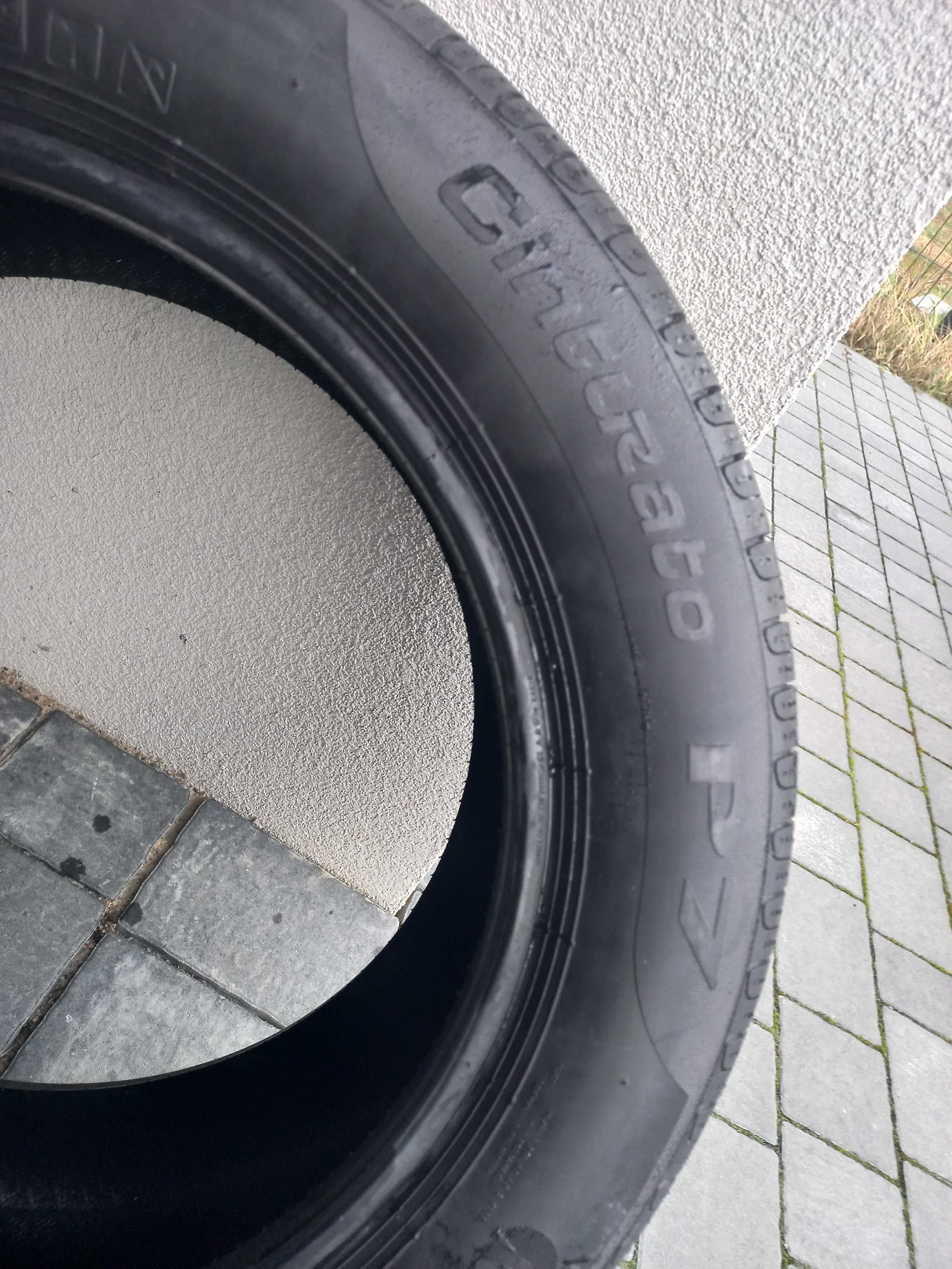 2x Opona letnia Pirelli P7 Cinturato 215/55 R17, zdjęte z nowego auta