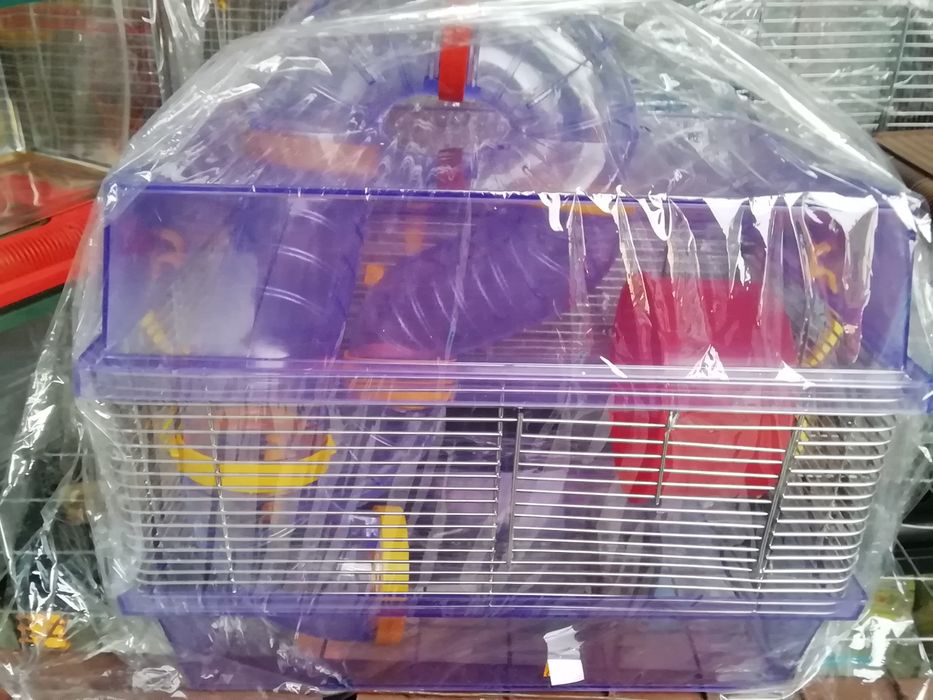 Klatka dla chomika i małych gryzoni.