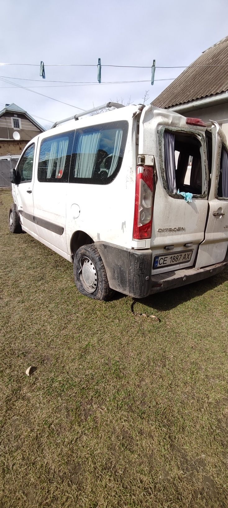 Розборка Citroen Jumpy 2 мотор 1.6