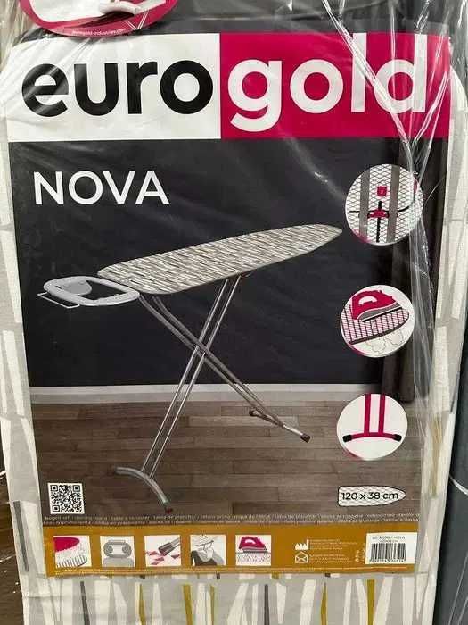 Дошка для прасування EuroGold Nova Plus,Ambassador Доска гладильная