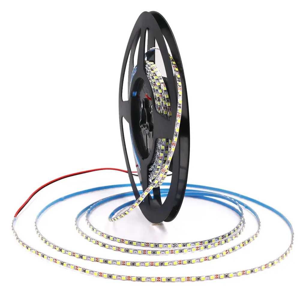 Світлодіодна LED стрічка 12v 5мм, 4мм