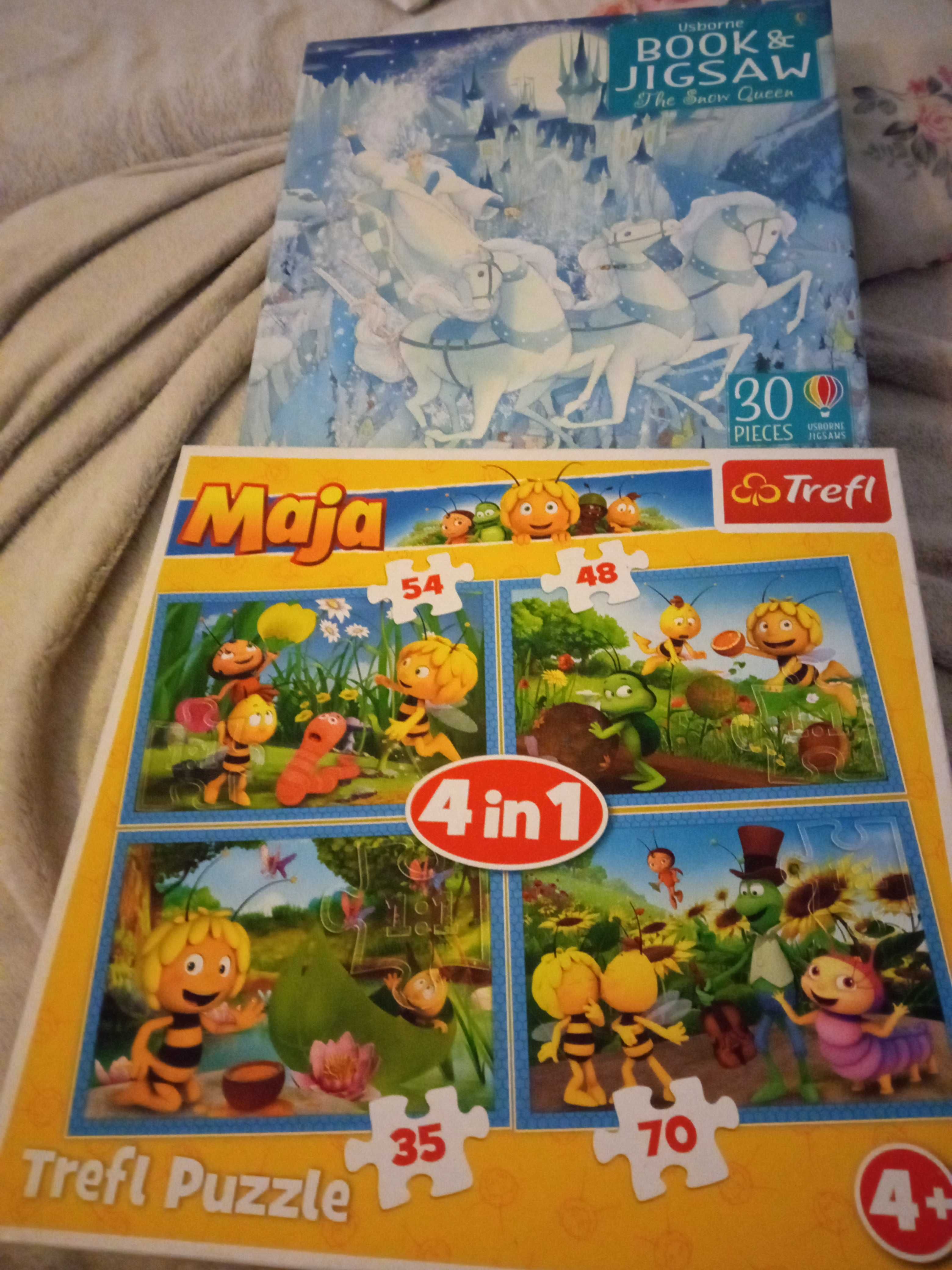 Puzzle mają i królowa śniegu