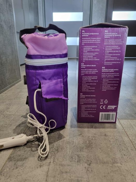 Podgrzewacz do butelek samochodowy termoopakowanie do butelek