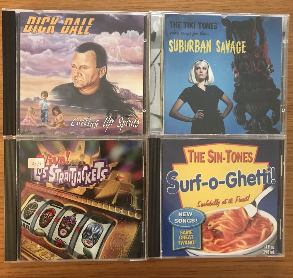 CDs Surf Guitar, Instrumental