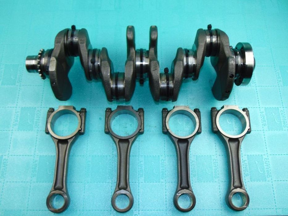 oryginalny wał korbowy 1,9tdi bls 105km plus korbowody 038g idealny