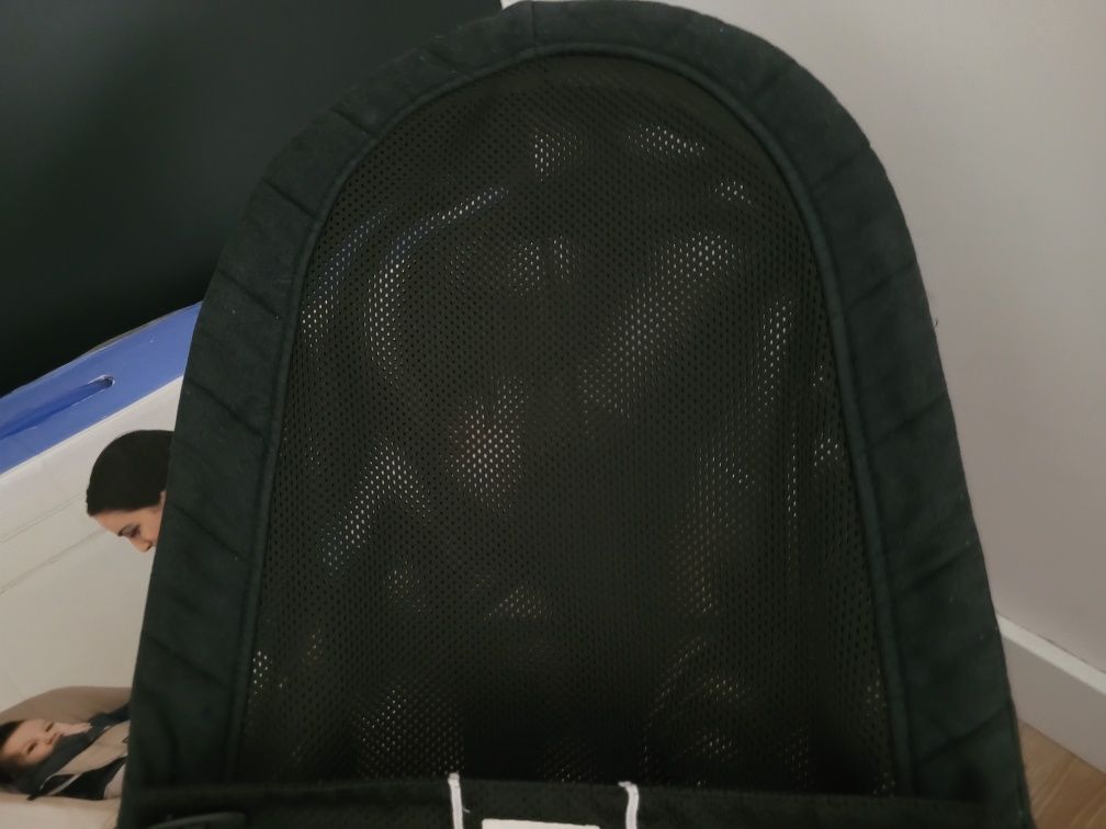 BabyBjorn SIATKA MESH bujaczek lezaczek czarny