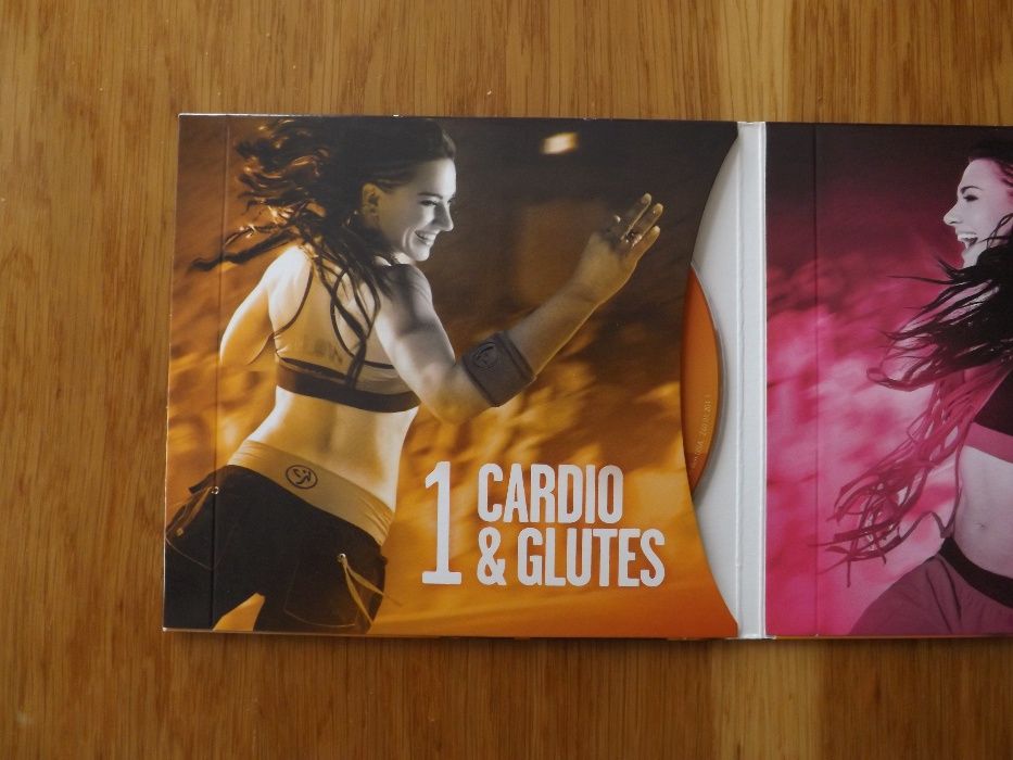 ZUMBA fitness 3 dvd, zestaw, cardio, ABS, Arms, angielski, klasyka