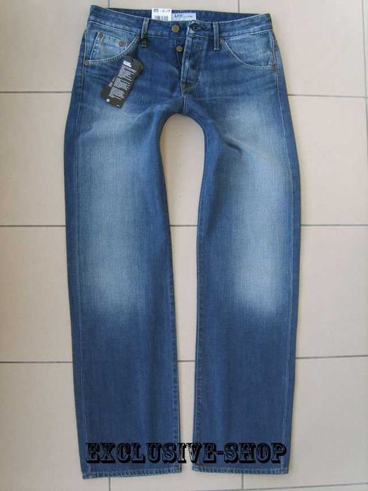 Spodnie damskie Lee Evan , jeansy szerokie W25 L33 pas 72 cm