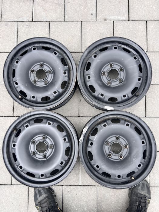 Felgi Stalowe 14'' 5x100 ET35 POLO FABIA IBIZA