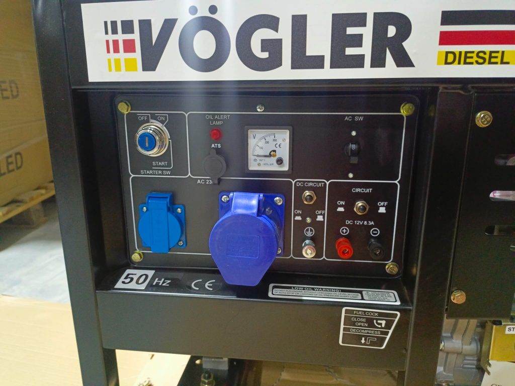 Agregat prądotwórczy VÖGLER S10000DS3 diesel generator prądu 10Kva