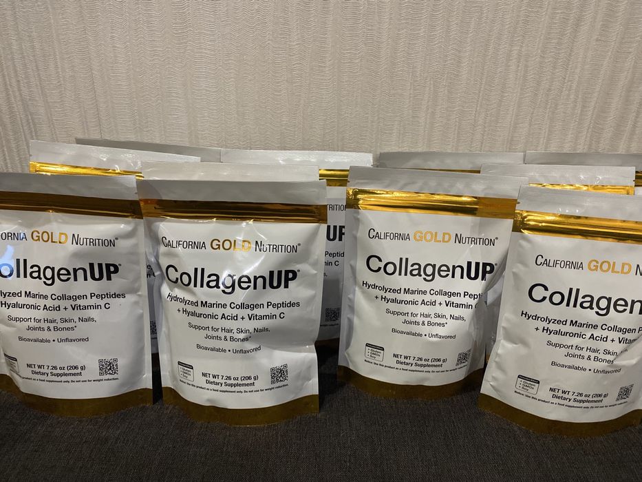 Коллаген морской с гиалуроновой кислотой, 206 и 464 грамм, 1 кг