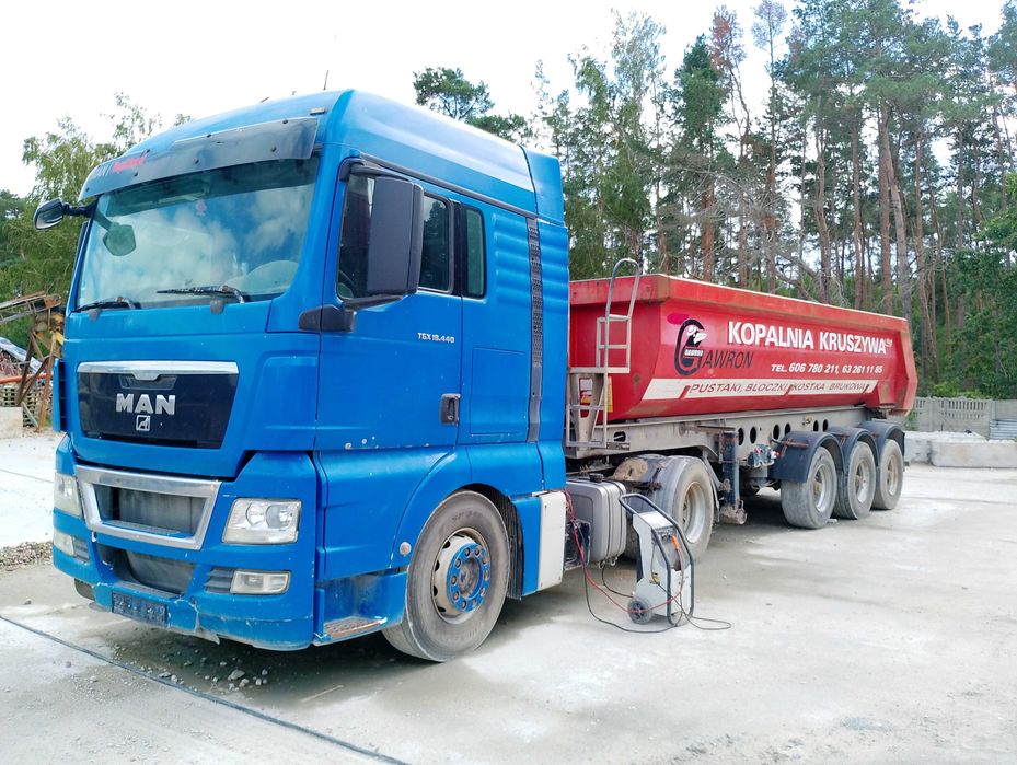 Zestaw MAN TGX + Naczepa Fliegl