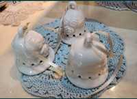 Dzwonki ceramiczne komplet 3 sztuki dzwonek