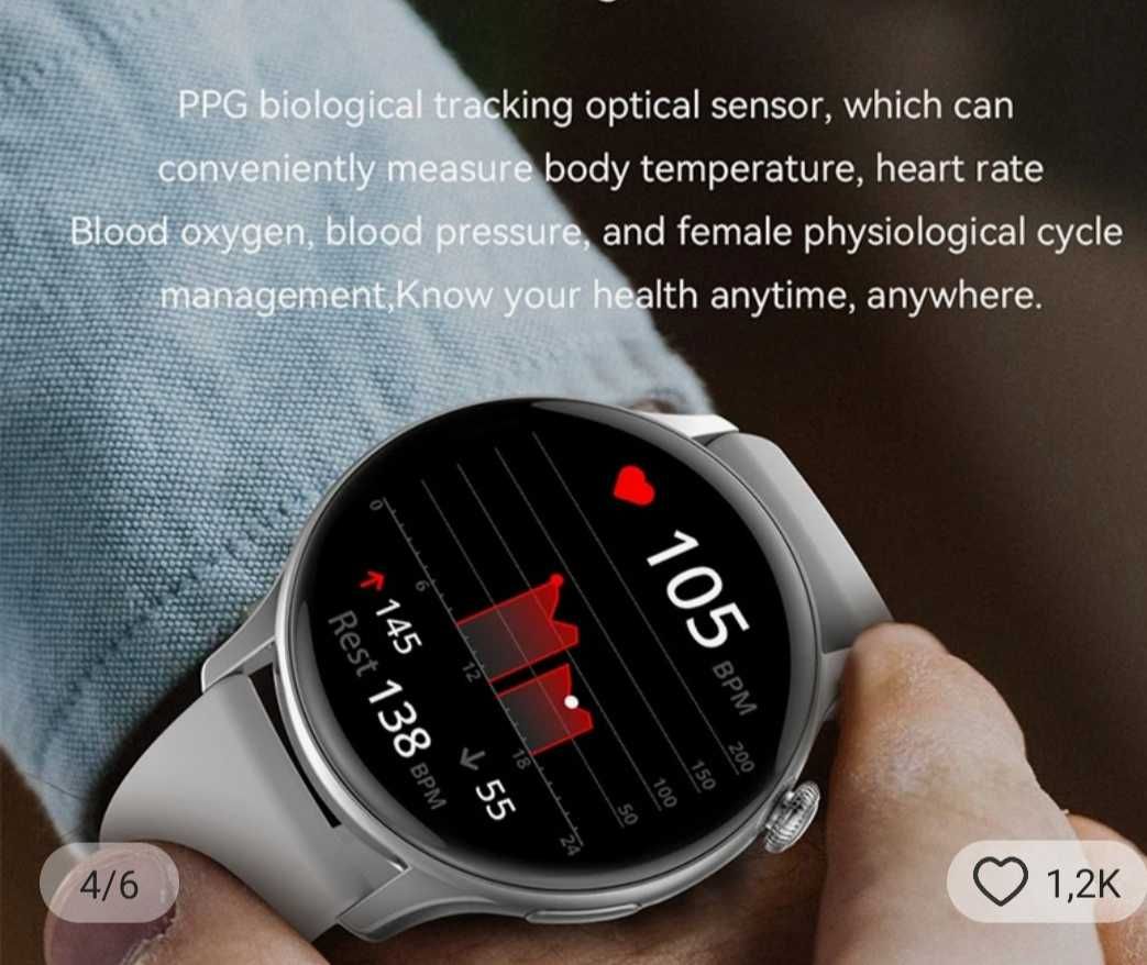 Smartwatch zegarek bluetooth