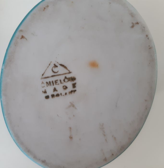 Ćmielów zestaw palacza PRL vintage zestaw do papierosów