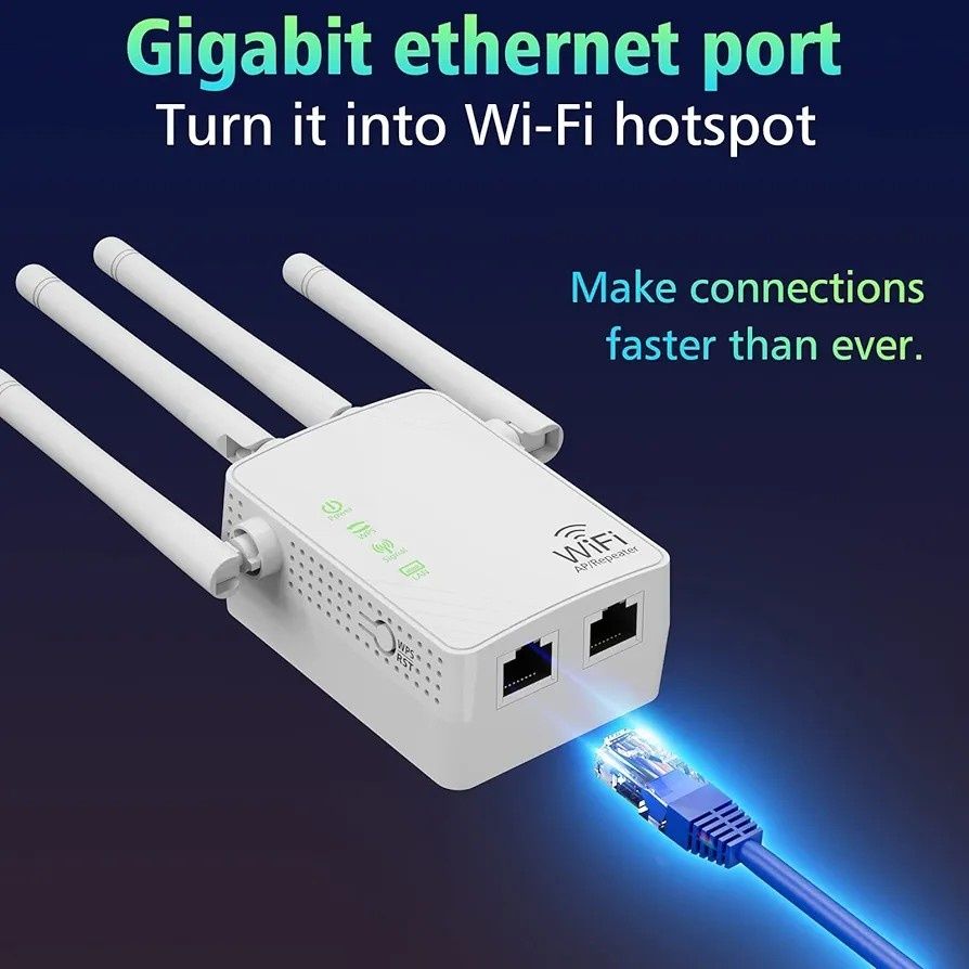 Wzmacniacz sygnału WiFi i 45 urządzeń, wzmacniacz sygnału WiFi