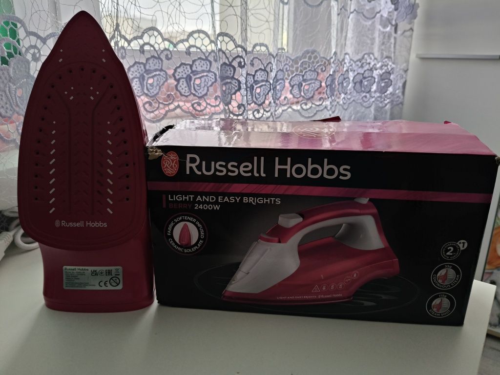 Żelazko Russell Hobbs 2400W na gwarancji