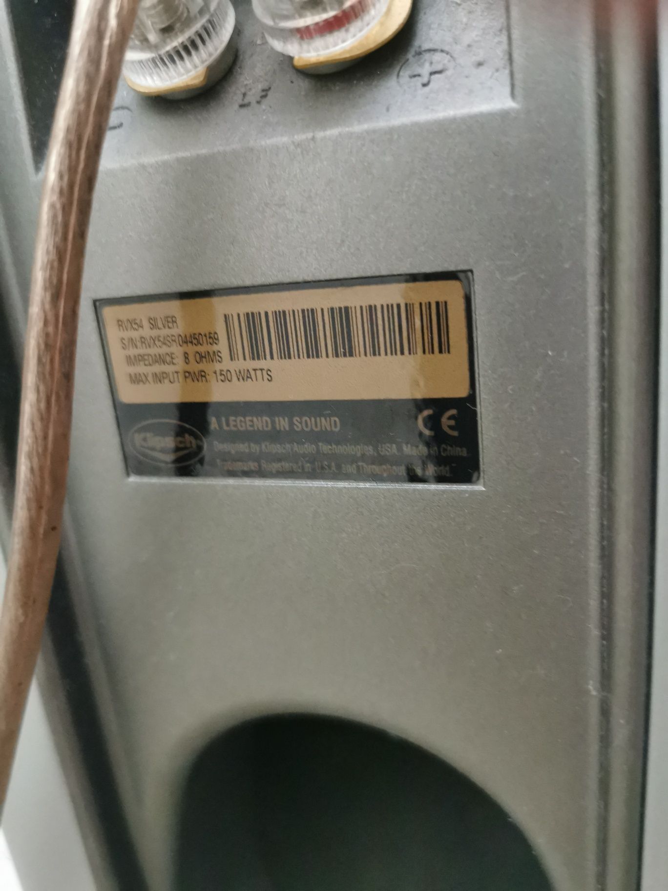 Kolumny Klipsch RUX54 Silver  8 ohms 150 wat