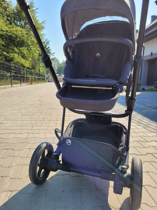 Wózek easy walker stelaż + kosz + spacerówka + gondola + / fotelik