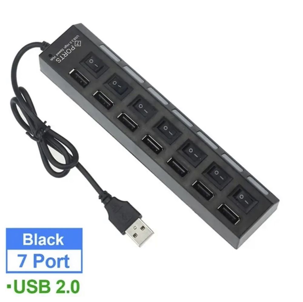 USB-хаб Gembird 7 портів USB 2.0