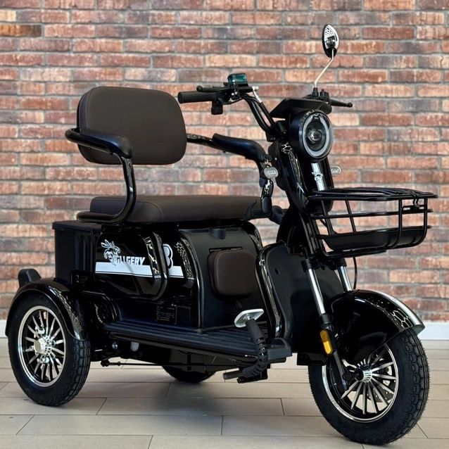 ‼️Електротрицикл 1200 Вт /23ah /72v ДЕШЕВО трицикл‼️