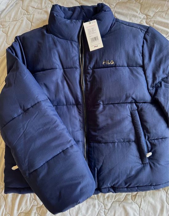 Стьобана куртка Fila з глітером