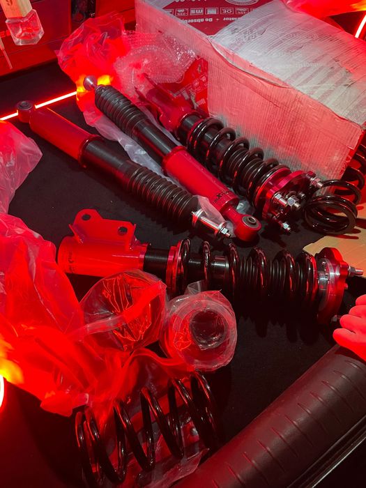 Койловеры MaXpeedingrods (красные) (Honda Civic 4D)