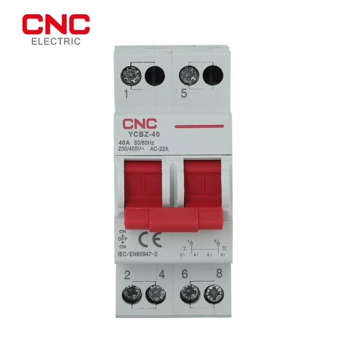 CNC Перемикач напруги на резервний ввід