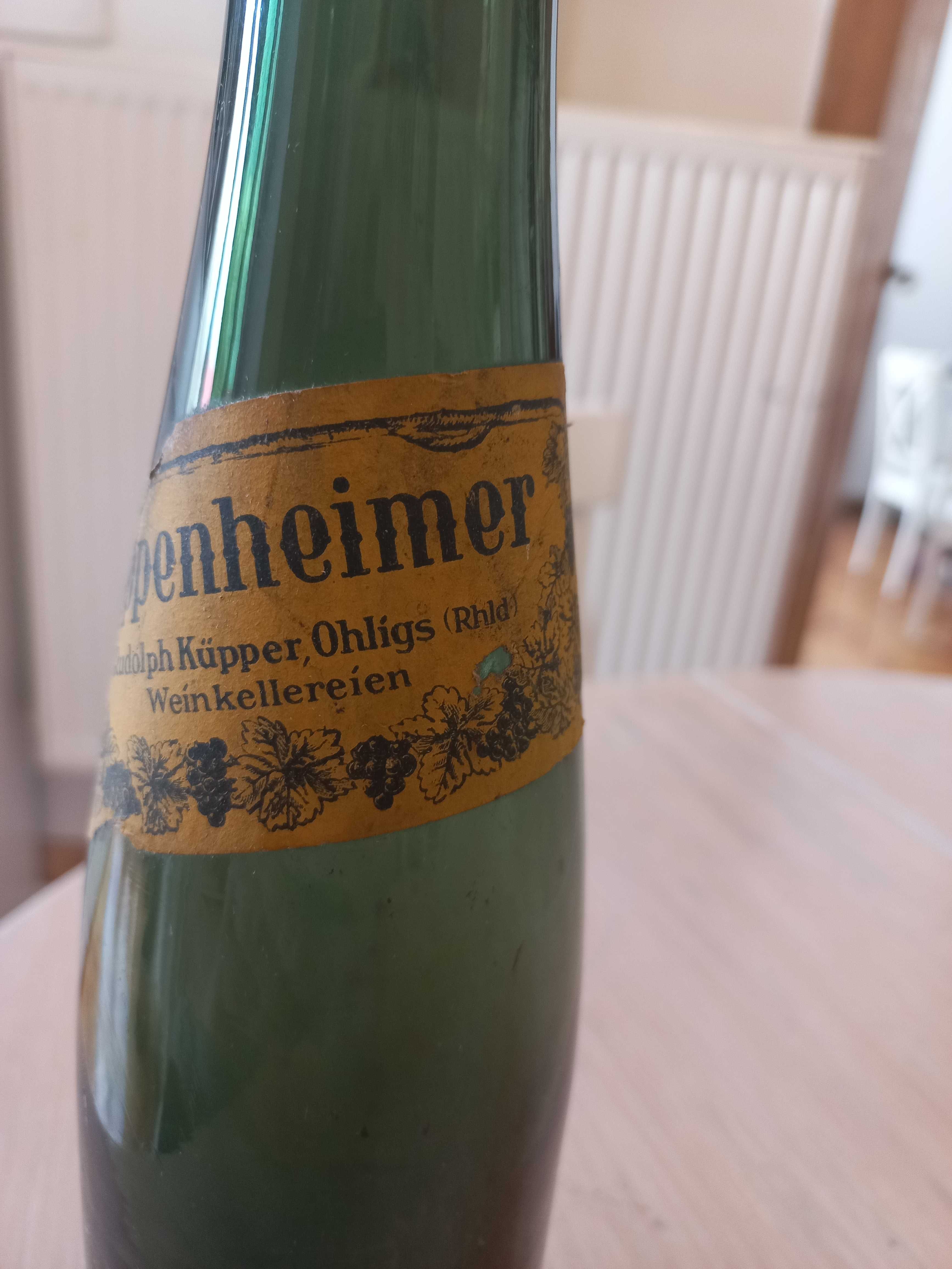 Stara wysoka butelka sprzed 1900r Oppenheimer
