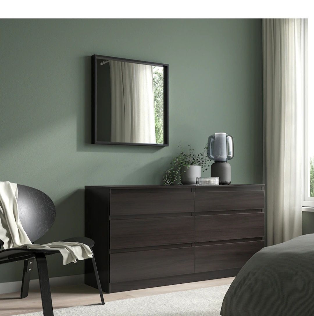 NISSEDAL Ikea lustrp 65x65
Lustro, czarny, 65x65 cm
99,99