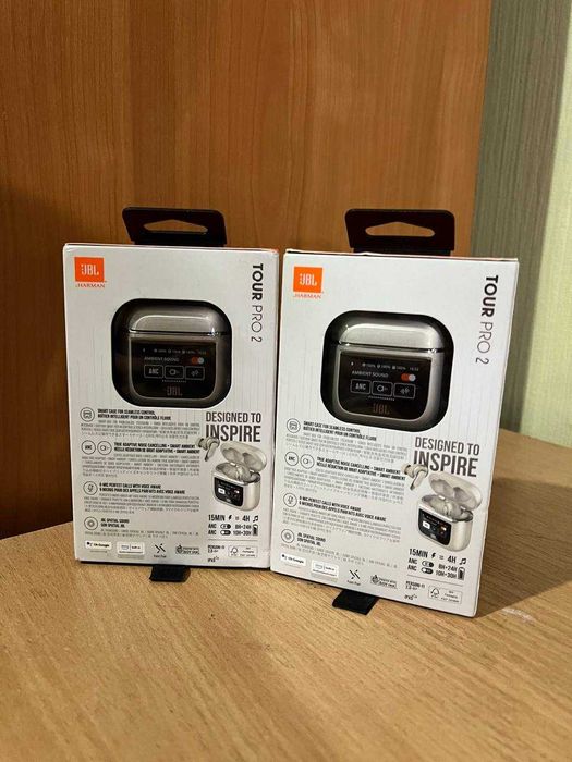 Навушники JBL Tour Pro 2 Champagne