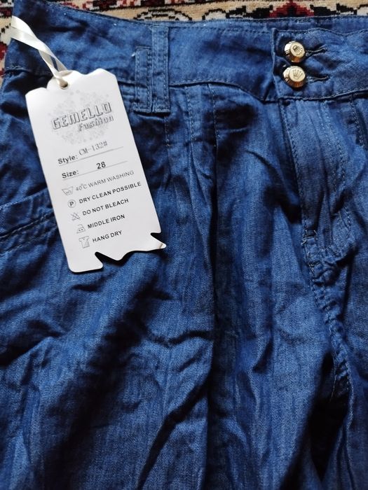 Spodnie bojówki, Bermudy 3/4, pas 41 M/L, nowe