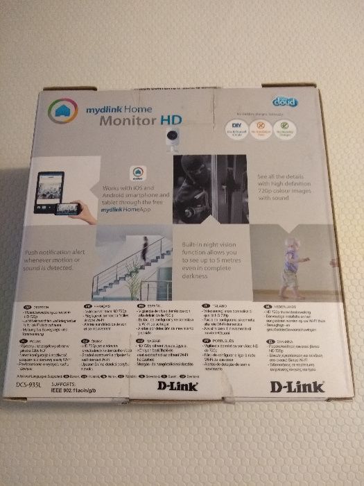 Vendo D-Link Home Monitor HD - DCS‑935L