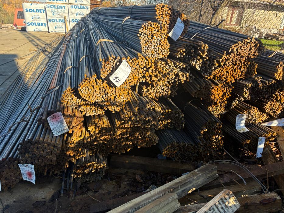 Stal Zbrojeniowa fi 10,fi12,fi16 super cena 2950 brutto za fi 10,12,16