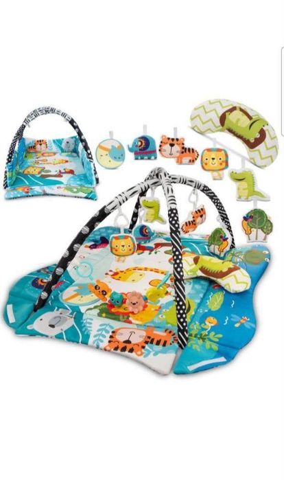 Розвиваючий килимок Lionelo Anika Plus MULTICOLOR