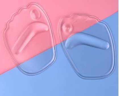 Wkładki do butów na obcasie szpilek na obtarcia silikonowe wielorazowe