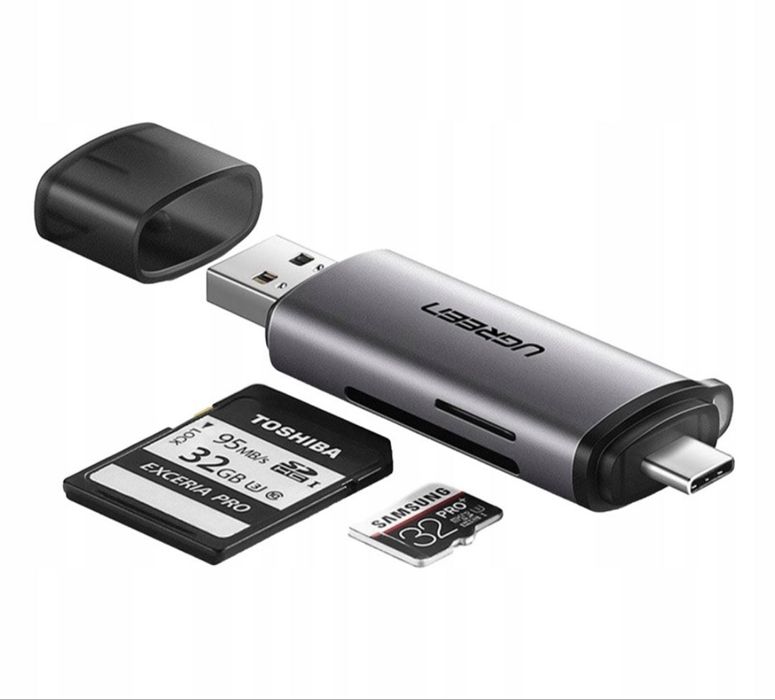 Usb-c/usb-a czytnik kart sd i micro