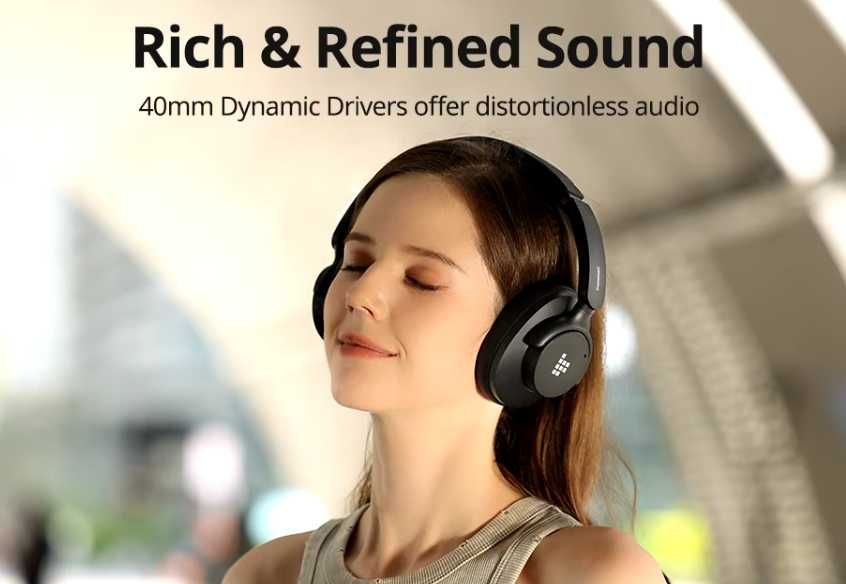 Наушники Tronsmart Sounfii Q20S - активное шумоподавление, 60 часов