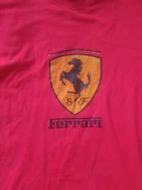 T-shirt Ferrari. Fruit of the loom.