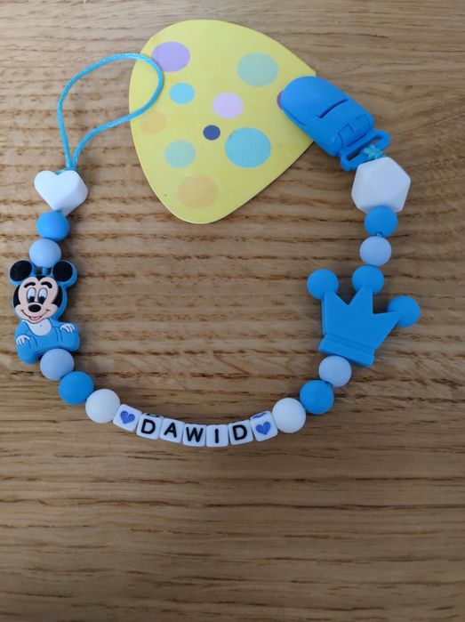 Zawieszka imienna do smoczka