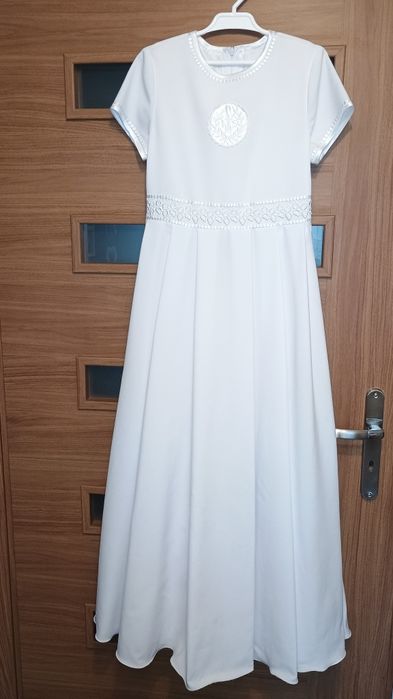 Sukienka komunijna z bolerkiem!