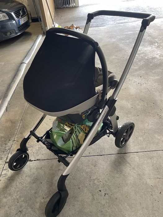 Carrinho bebe confort elea + ovo + base isofix