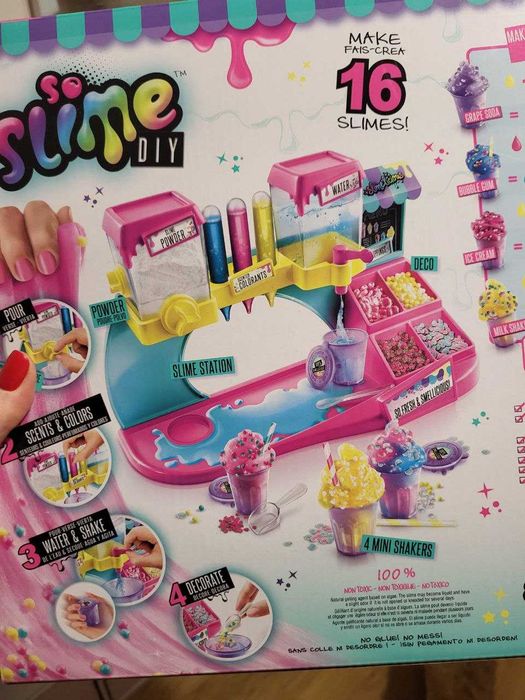Фабрика слаймів слайм лизун So Slime DIY Slimelicious Station, лізуни