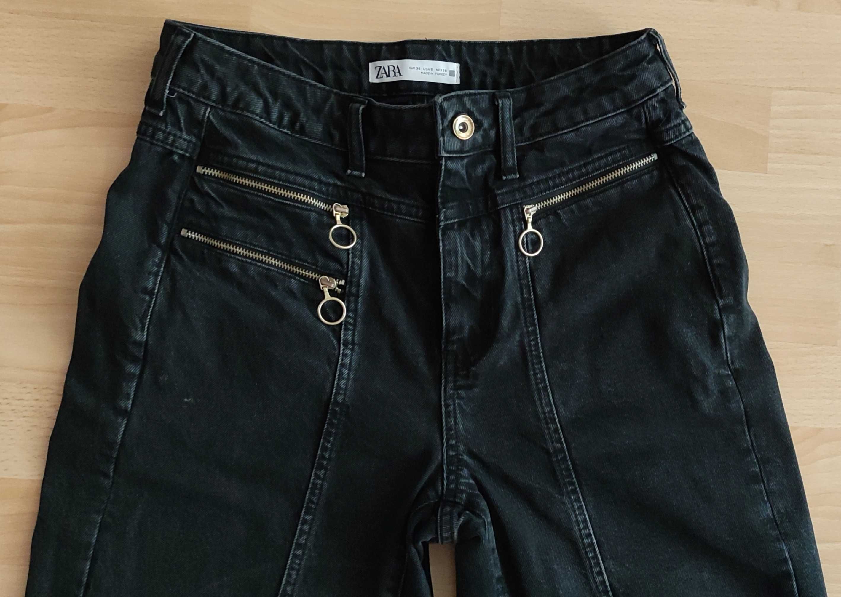 ZARA spodnie jeansowe w rozm. 38